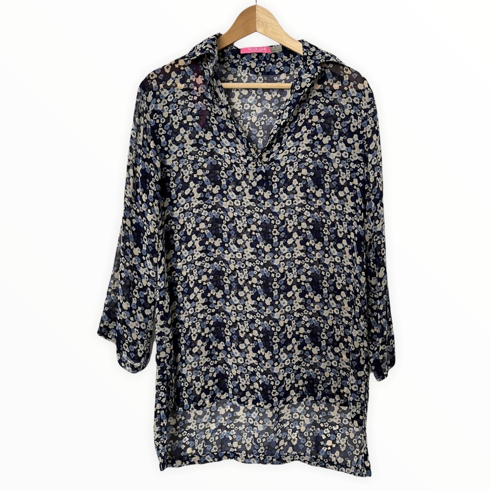 Isaac Mizrahi NY Hi/Low Blouse